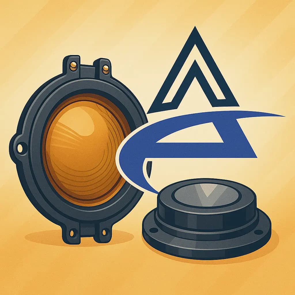 Diafragmas para drivers de audio