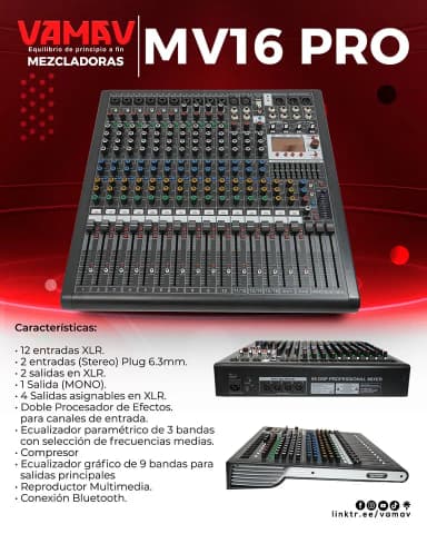 Miniatura 1 de MV 16 PRO